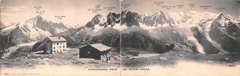 Panorama Pris De Plan Praz Switzerland Unused 