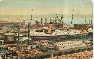 WA, Seattle, Washington, Battleship Nebraska, Moran Brothers Shipyard