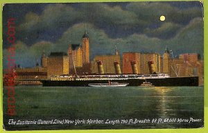 af7908 - USA - VINTAGE POSTCARD Postcards - 1908 - SHIP Navi RR!-