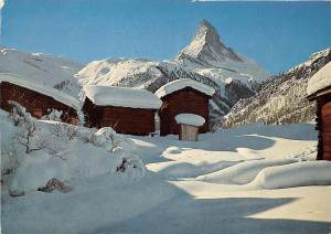 BR21239 Chalets a Winkelmaten et le Cervin  switzerland