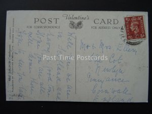 Scotland ROBERTSON Clan Tartan & Coat of Arms c1934 Postcard by Valentine