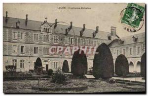 Old Postcard Lucon Institution Richelieu