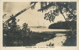 Postcard RPPC 1920s Steamship Florida Halavo Bay Southern Cross 23-11370
