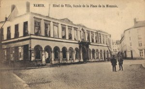 Belgium Namur Hotel de Ville Facade de la Place de la Monnaie 06.79