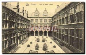 Old Postcard Museum Plantin Antwerp Court Of