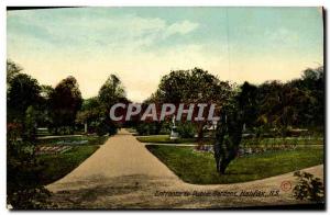 Old Postcard Entrance to Halifax Public Gardens N S
