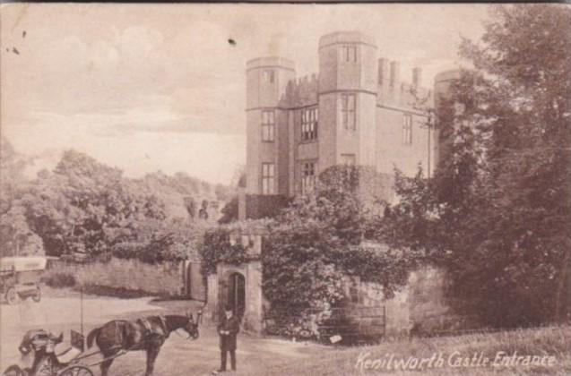 England Warwick Kenilworth Castle Entrance