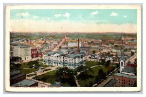 Lucas County Court House Square Toledo Ohio OH WB Postcard H22