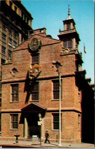 The Old State House Boston Mass. Postcard PC186