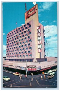 1959 Fremont Hotel and Casino Downtown Las Vegas Nevada NV Postcard 