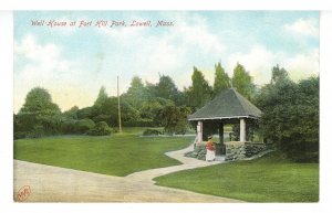 MA - Lowell. Fort Hill Park, Well House circa 1900