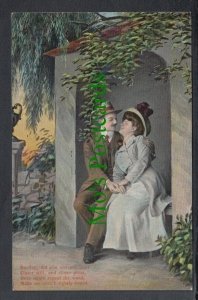 Glamour Postcard - Romantic Couple SW4919