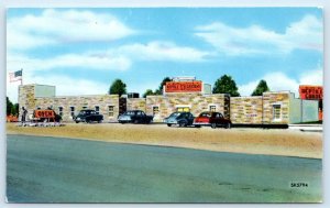 RAPID CITY, SD South Dakota ~ BLACK HILLS REPTILE GARDENS ~ Roadside Postcard