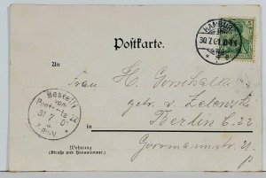 Germany Hamburg 1901 Postcard J12