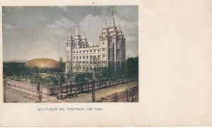 SALT LAKE CITY, Utah, 1901-1907; Temple And Tabernacle