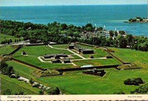 Canada Niagara-On-The-Lake Aerial View Of Historic Fort George