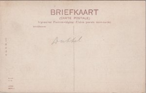 Netherlands Dordrecht Blauwpoort Buitenzijde Afgebroken 1907 Postcard 09.33