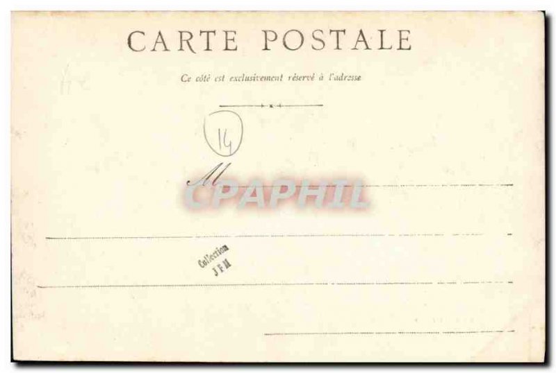 Old Postcard Caen Prefecture