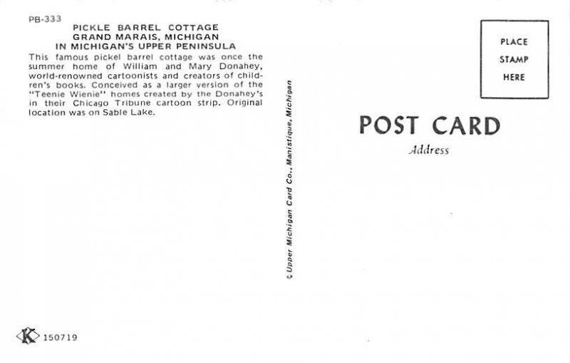 Pickle Barrel Cottage Michigan's Upper Peninsula - Grand Marais, Michigan MI