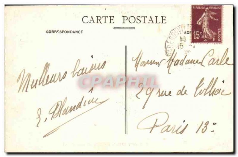 Old Postcard Varengeville Sur Mer Manoir d'Ango Velo