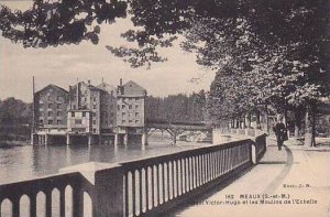 France Meaux Quai Victor Hugo et les Moulins de l'Echele