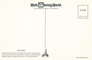 Orlando FL, Florida - Walt Disney World - Welcome from Mickey Mouse