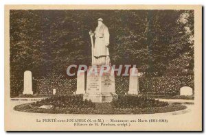 Old Postcard La Ferte sous Jouarre S and M War Memorial