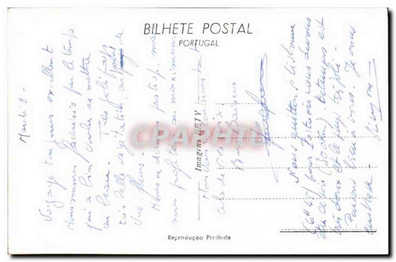 Portugal Lisboa Old Postcard Praca do Comercio