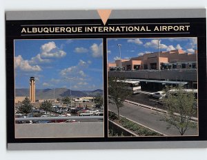 Postcard Albuquerque International Airport, Albuquerque, New Mexico