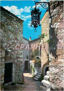 Postcard Modern French Riviera Eze Village Palace of the Prince of Sweden