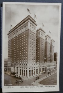 New York, NY - Hotel Pennsylvania - RPPC - Rotary Photo