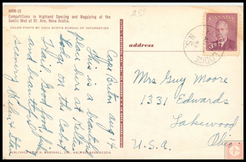 Competitions in Highland Dancing & Bagpiping, St. Ann, Nova Scotia