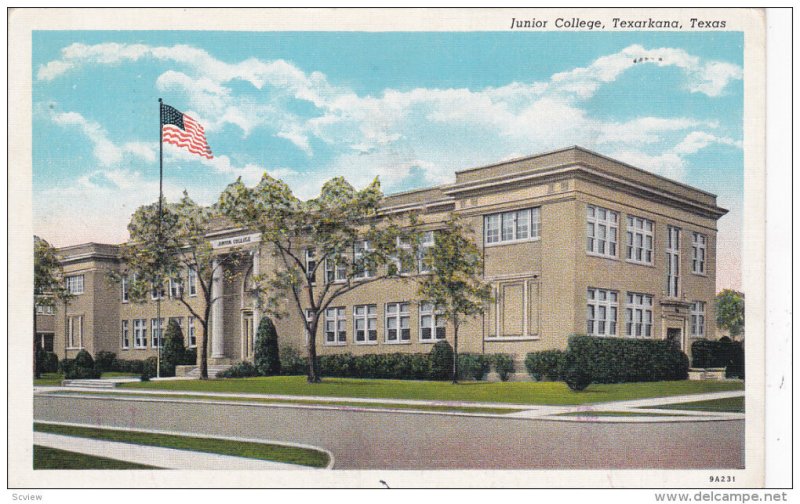 TEXARKANA , Texas , PU-1939 , Junior College