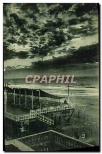 Old Postcard Soulac Sur Mer Cloud Effect