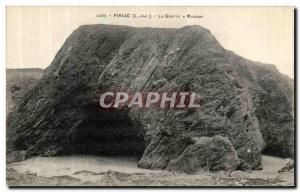 Old Postcard Piriac Cave has Mrs.