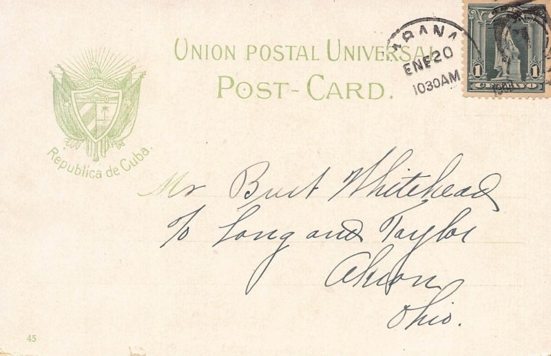 LP53  Cuba  Postcard Boats