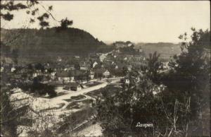 Laupen Switzerland c1925 Real Photo Postcard spg