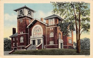 Trinity Reformed Church Wadsworth, Ohio OH Postcard