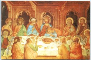 M-77787 The Last Supper By B da Siena Collegiate Church Citta Di S Gimignano ...