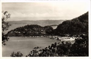 PC HOLLANDIA SIGNAL HILL REAL PHOTO PAPUA NED. NW. GUINEA (a33476)