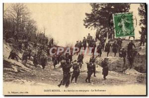 Postcard Saint Mihiel Old Army In The rallying campaign service