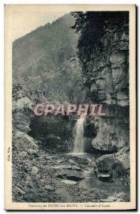Old Postcard Digne Les Bains Waterfall D & # 39Auzet