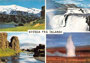 Reykjavik Iceland Waterfall Gullfoss, national Park Thingvellir and Thorsmork...