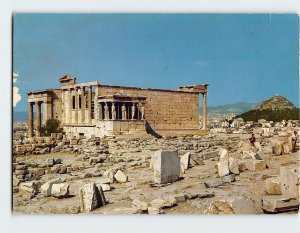 Postcard The Caryatids, Athens, Greece