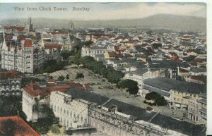 India Postcard - View From Clock Tower - Bombay - Ref 19691A