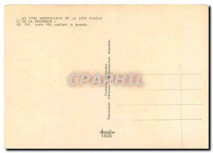 Postcard Modern sites Wonderful of the French Riviera and Provence Young girl...