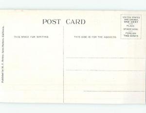 Divided-Back HOTEL SCENE Santa Barbara California CA H0413