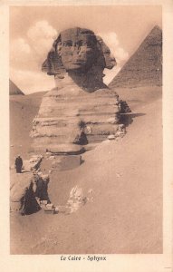 A084 Egypt Caire Cairo Sphynx Great Sculpture vintage  postcard