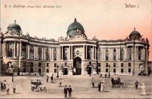 Postcard Austria Vienna - Hofburg