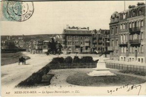 CPA MERS-les-BAINS Square pierre-Lefort (807567)